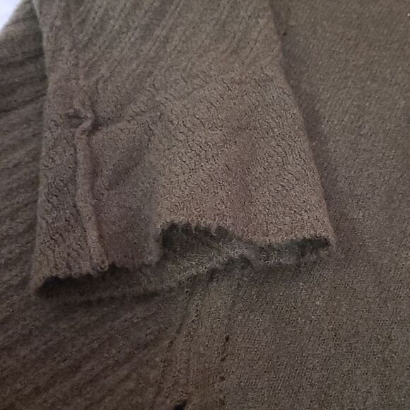 Philosophy olive green turtleneck sweater size large - Picture 3 of 7